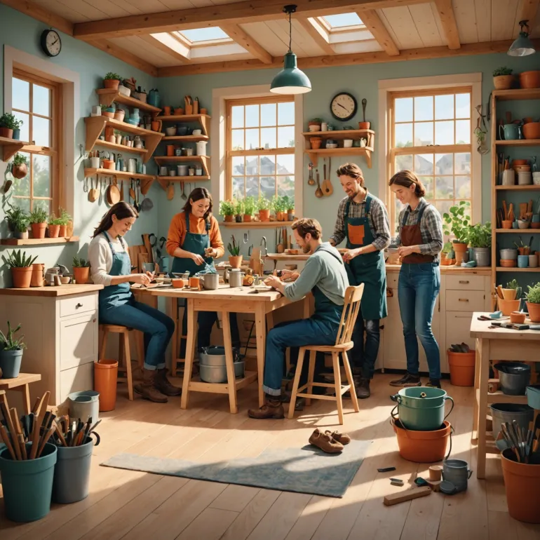 Творческий DIY: как сделать полезные и стильные вещи своими руками