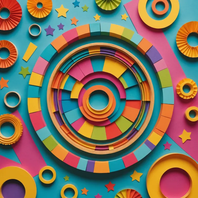 Как сделать кольцо из бумаги: Для кукол и декора — творческий подход к простым материалам